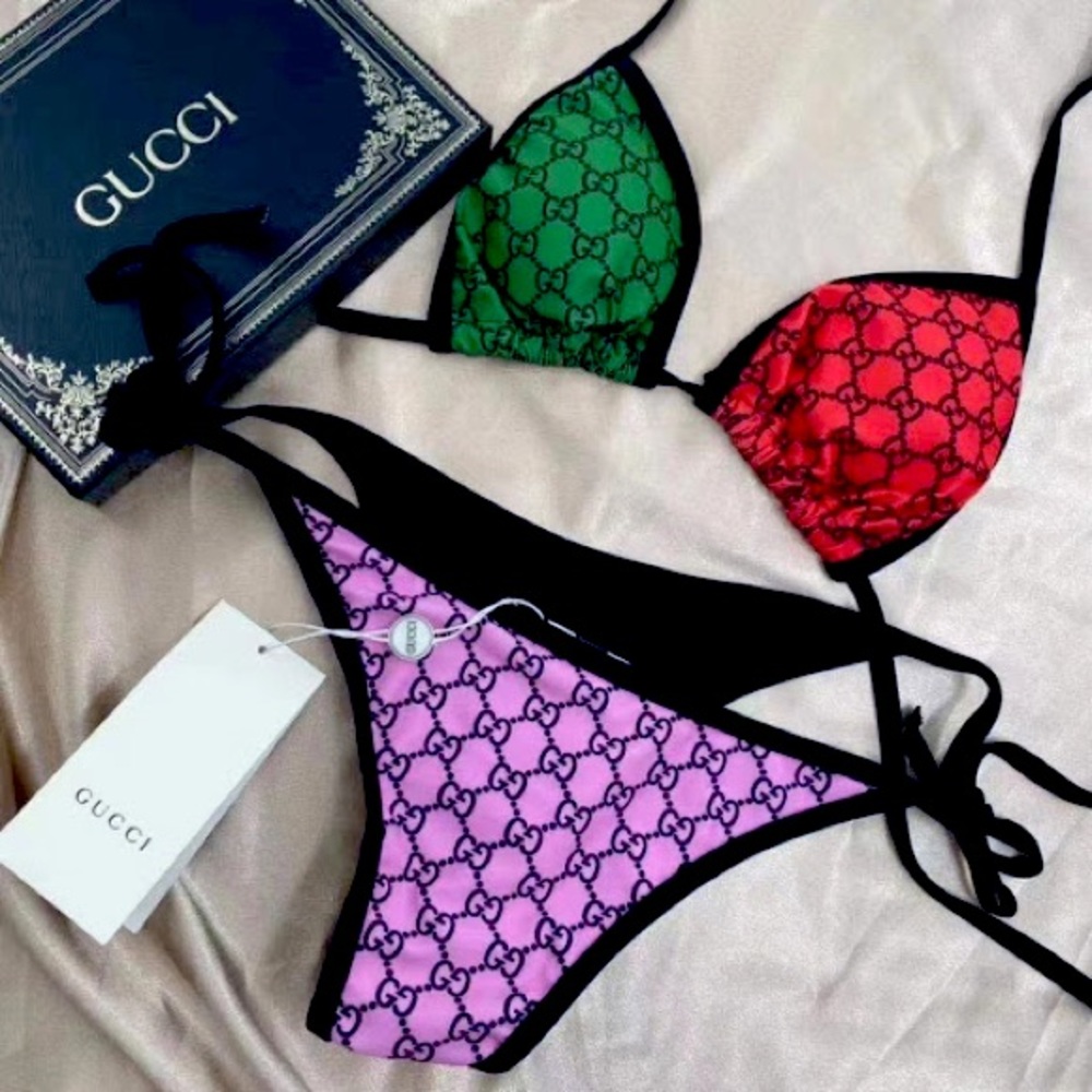 Luxury GG Swimwear Two piece “Multicolor” 💕
